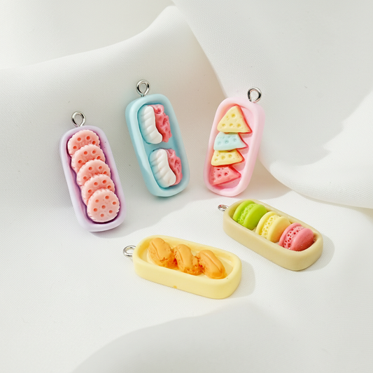 Mini Dessert Food Charms For Bracelet Necklace