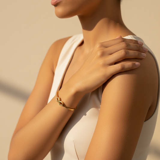 Premium Gold Infinity Bracelet
