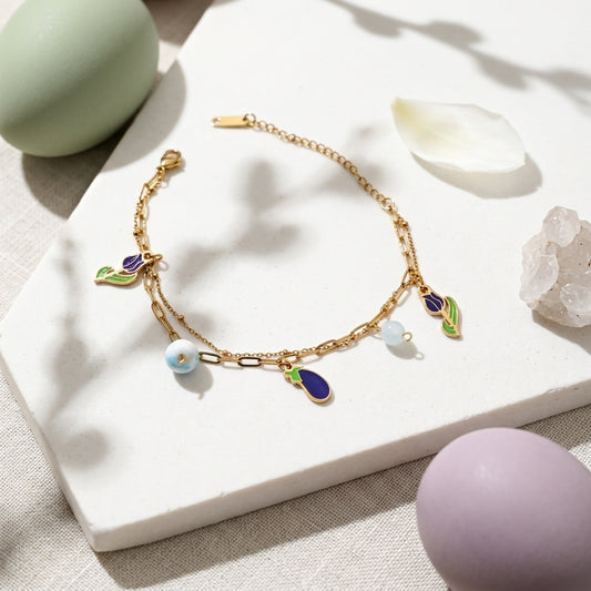 Enchanted Garden Charm Bracelet