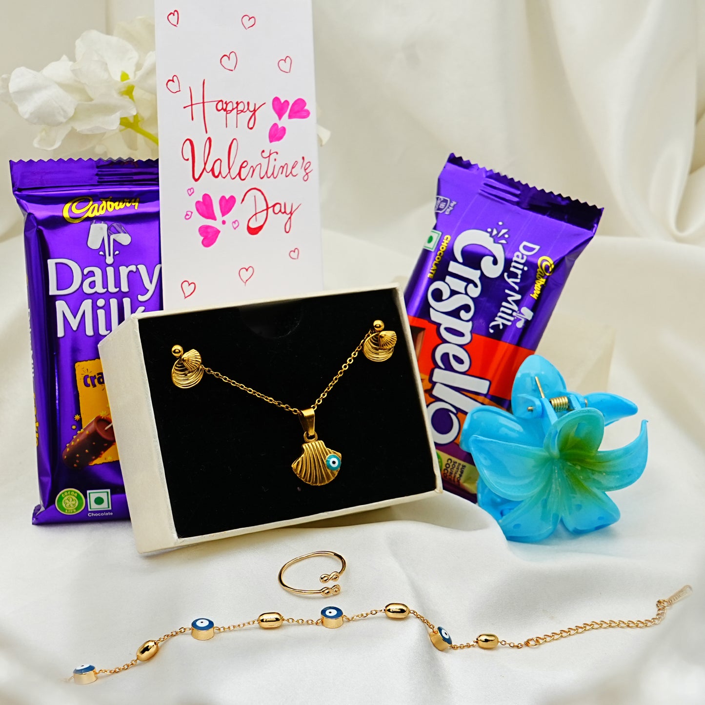 Evil Eye Jewelry Gift Hamper For Her