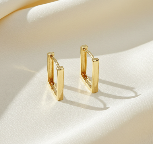 Minimal Gold Geometric Jewelry Set