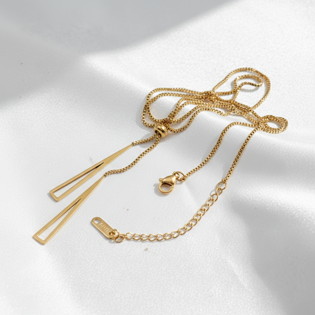 Minimal Gold Geometric Jewelry Set