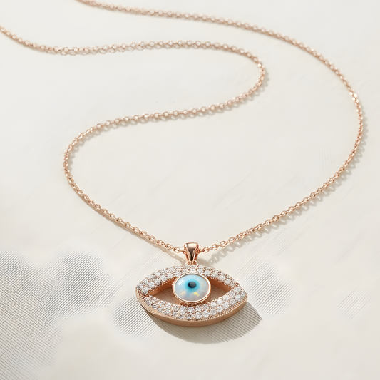Evil Eye Crystal Necklace