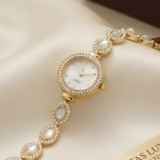 Luxury Crystal Stone Bracelet Watch for Women