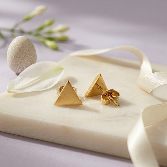 Minimalist Shape Stud Earrings
