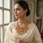 Traditional Temple Jewellery Necklace Set