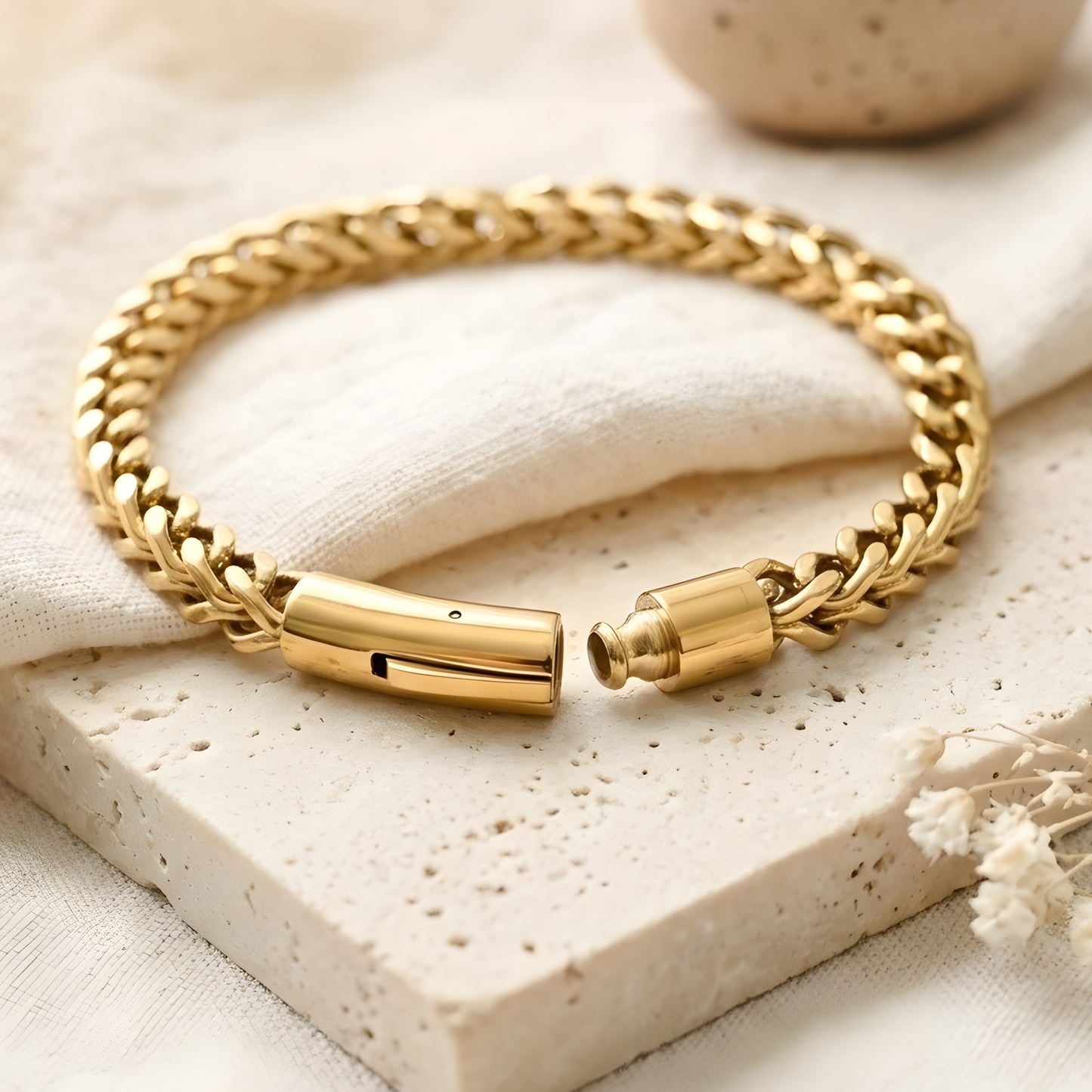 Cuban Link Chain Bracelet For Men