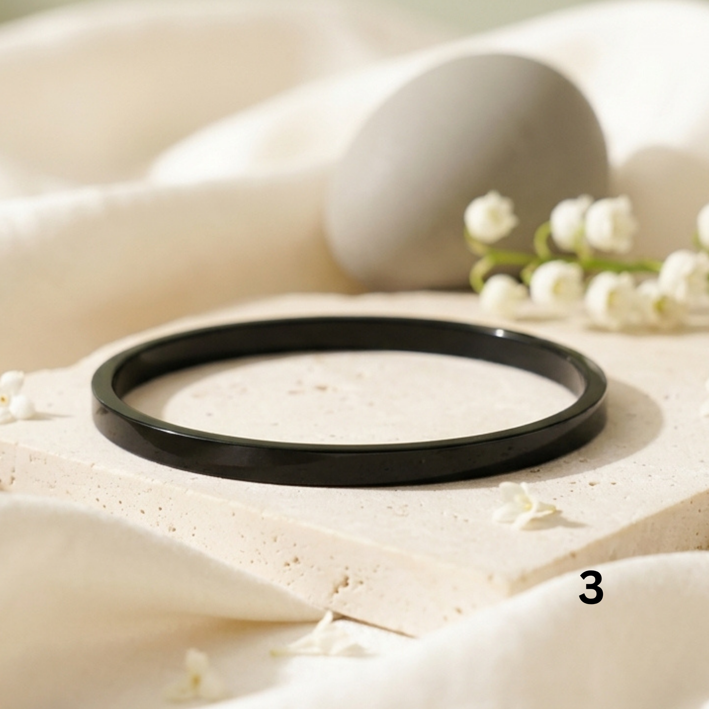 Midnight Luxe Textured Bangle Collection