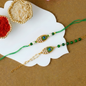Morpankh Design Rakhi Combo Set