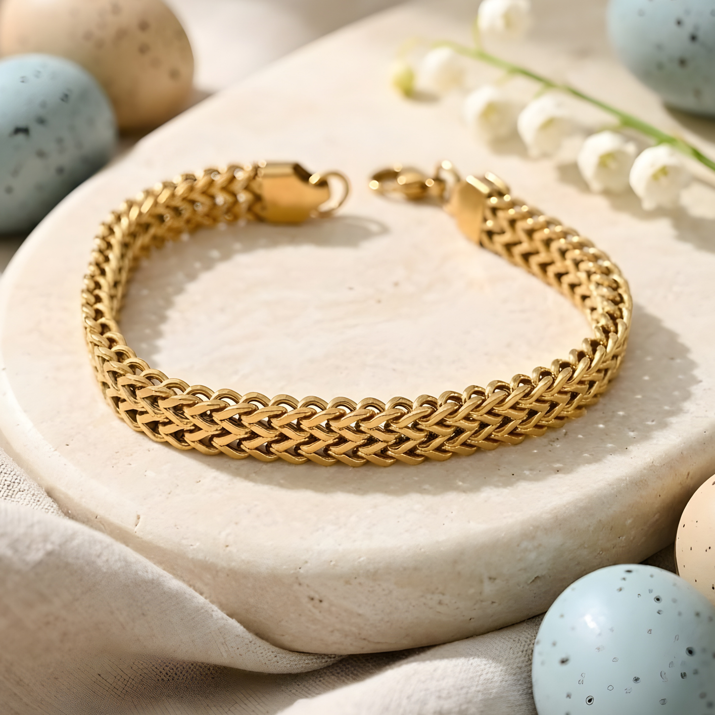 Wide Cuban Link Bracelet