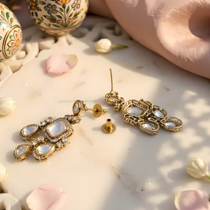 Polki Bridal Necklace Set