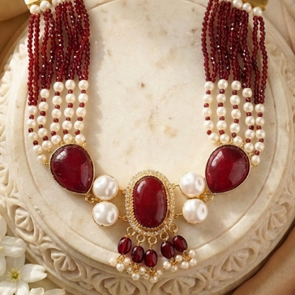 Multi-Strand Beaded Jewelry Set