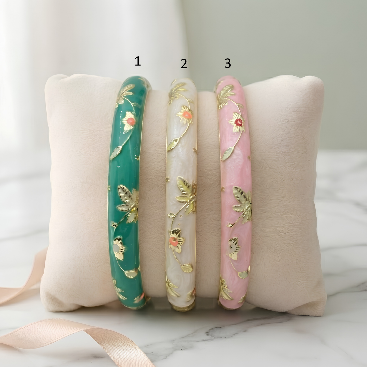 Enamel Bangles For Women