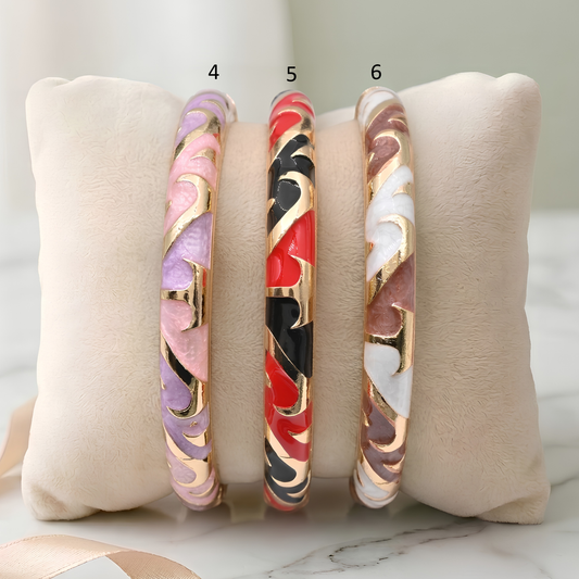 Enamel Bangles For Women