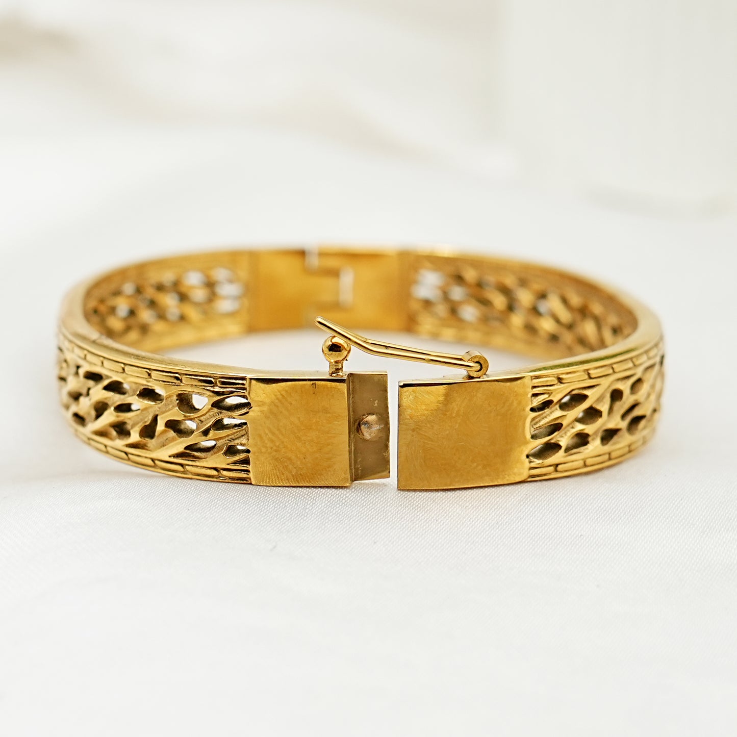 Golden Filigree Gold Plated Bracelet