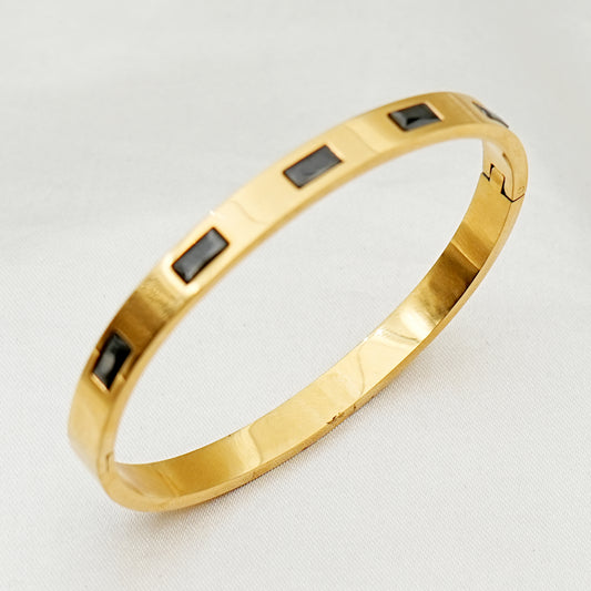 Gold Filled Wave Bangle