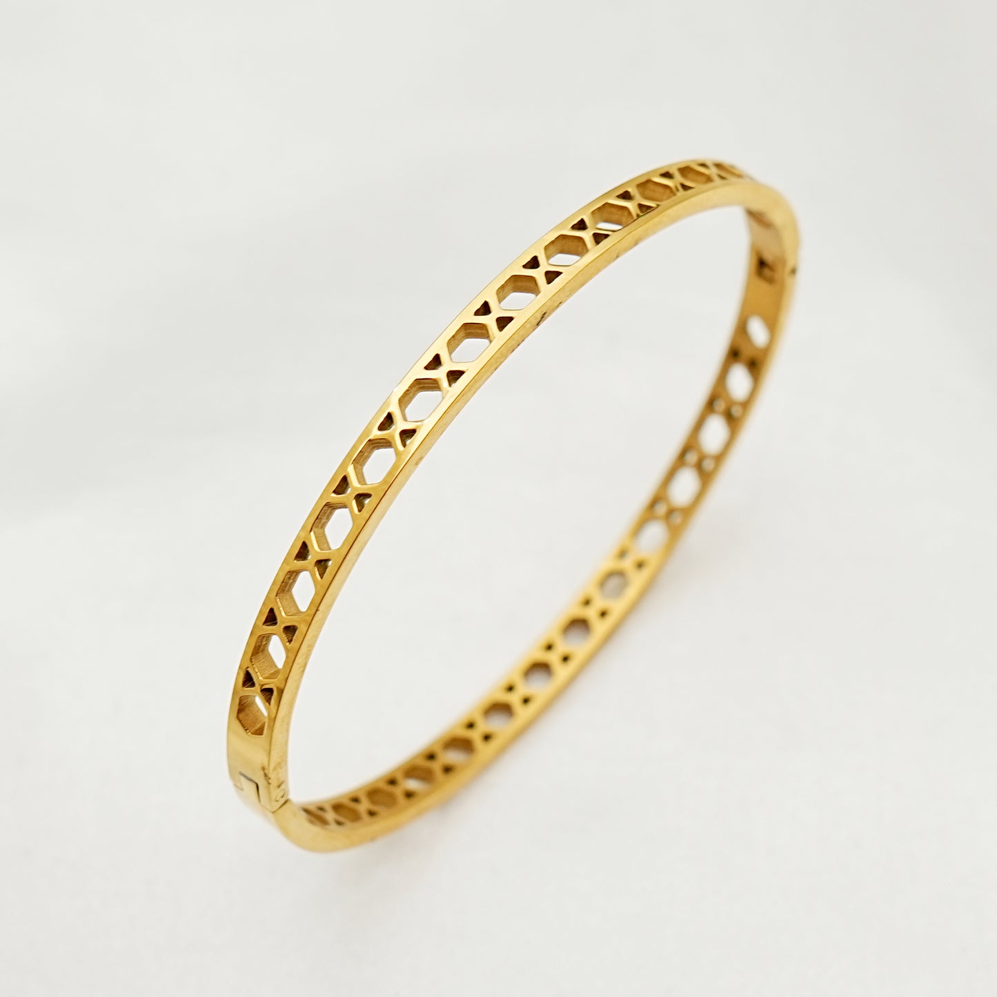 Minimalist Honeycomb Bracelet