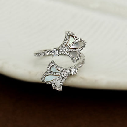 Butterfly Wing Open Ring