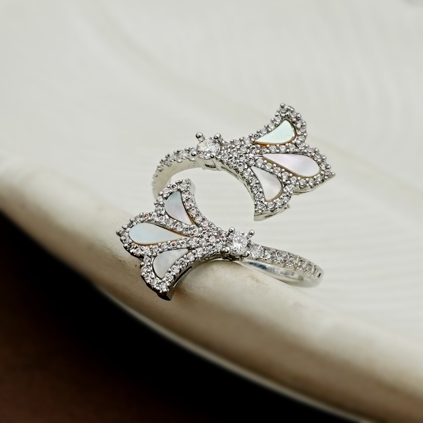 Butterfly Wing Open Ring