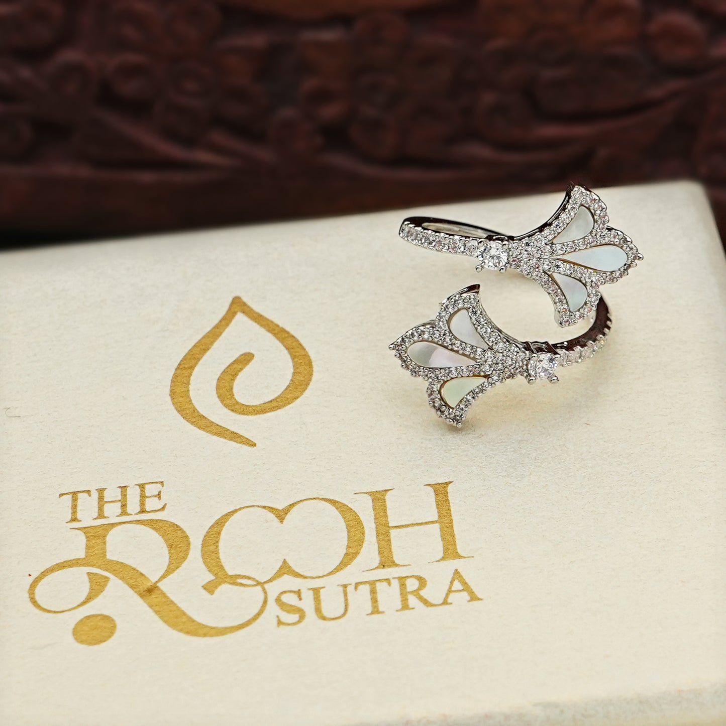 Butterfly Wing Open Ring