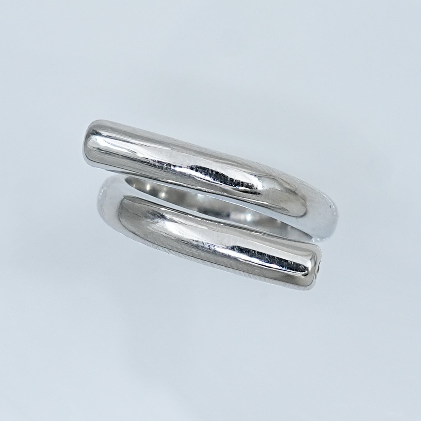 Minimalist Stainless Steel Wrap Ring