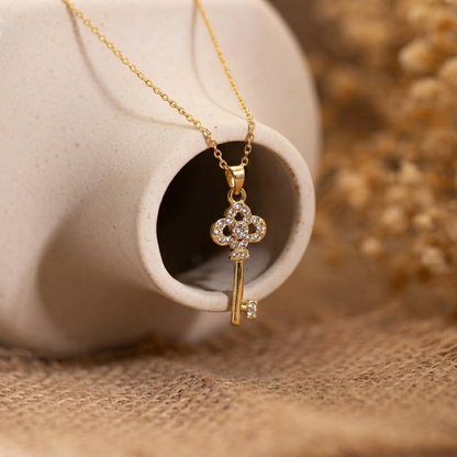 Key Pendant Necklace – Symbol of Love & New Beginnings