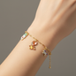 Customized Charm Bracelet – Personalized Enamel Charms