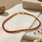 Square Cut Diamond Tennis Bracelet