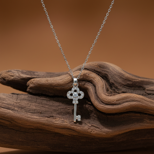 Key Pendant Necklace – Symbol of Love & New Beginnings