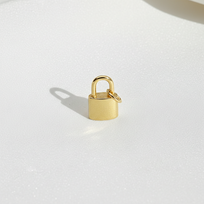 Mini Padlock Charm For Bracelet Necklace