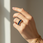 Emerald Baguette Half Eternity Ring