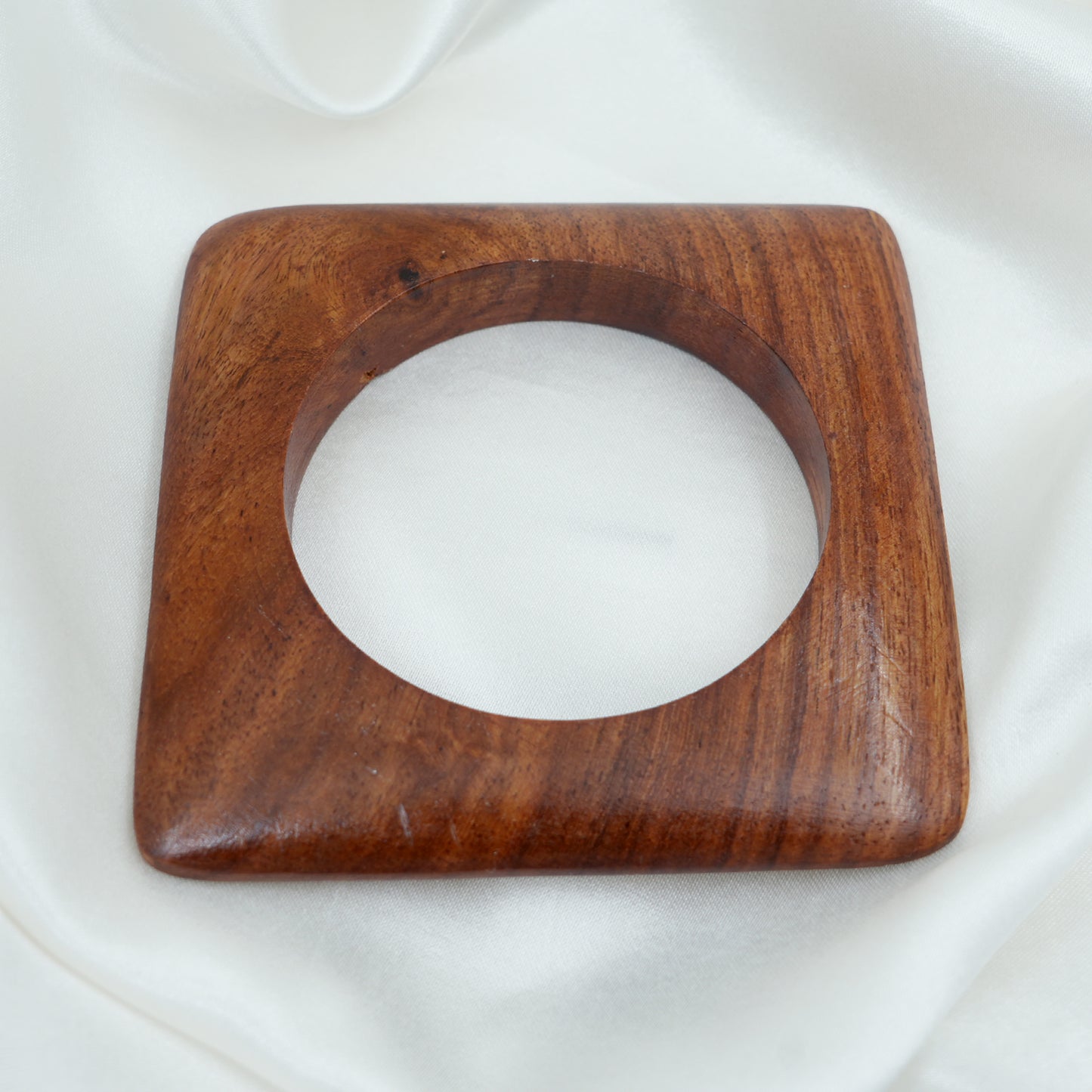 Bohemian Wooden Geometric Bangle