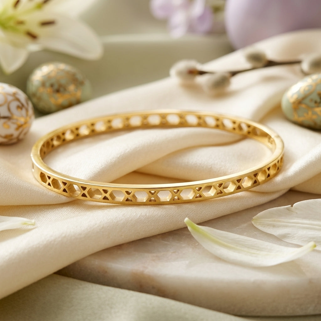 Minimalist Honeycomb Bracelet
