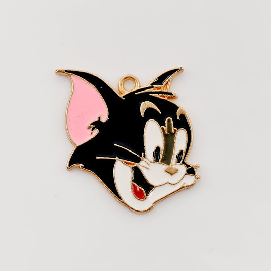 Enamel Cat Character Charm