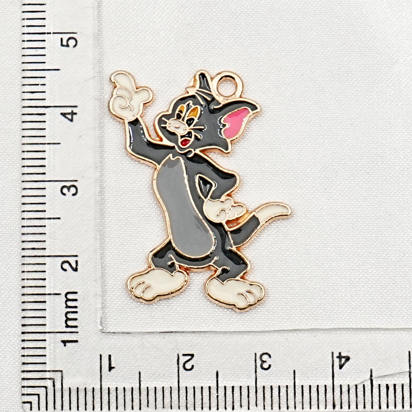 Enamel Tom Cat Charm