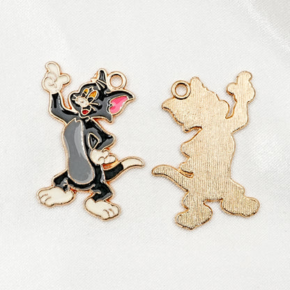 Enamel Tom Cat Charm