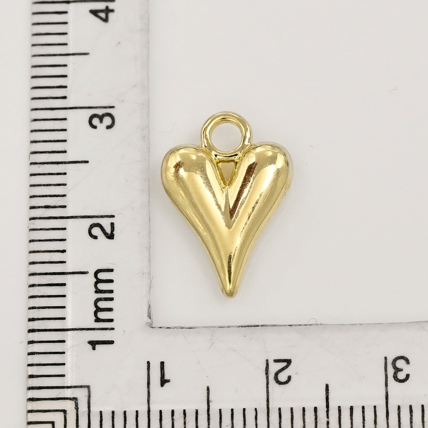 Minimalist Heart Charm For Bracelet Necklace