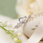 Minimalsit Heart Promise Ring