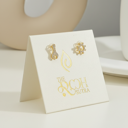 Gear & Wrench Stud Earrings