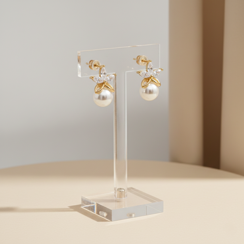 Freshwater Pearl Stud Earrings