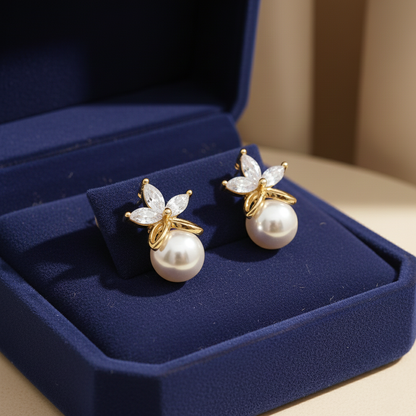 Freshwater Pearl Stud Earrings