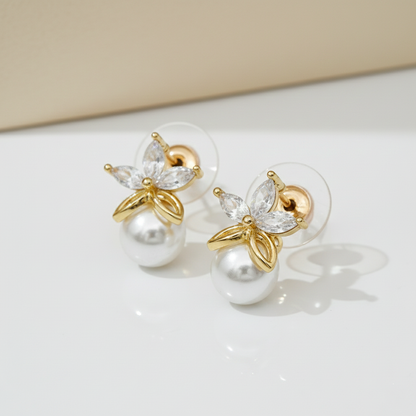 Freshwater Pearl Stud Earrings