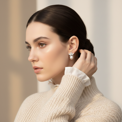 Freshwater Pearl Stud Earrings