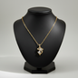 Elegant Dolphin Diamond Charm Necklace