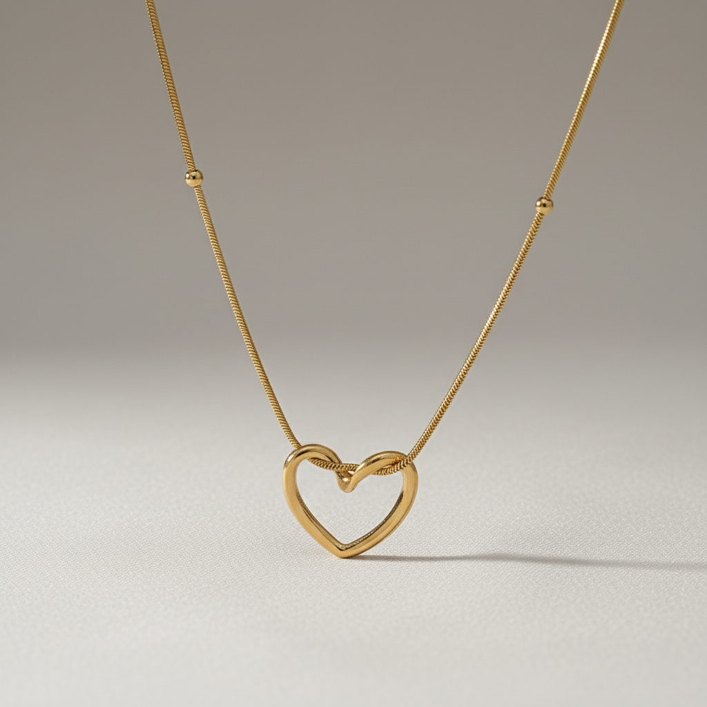 Heart Pendant Necklace for Women - Elegant Love Jewelry