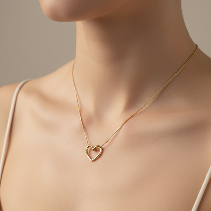 Heart Pendant Necklace for Women - Elegant Love Jewelry