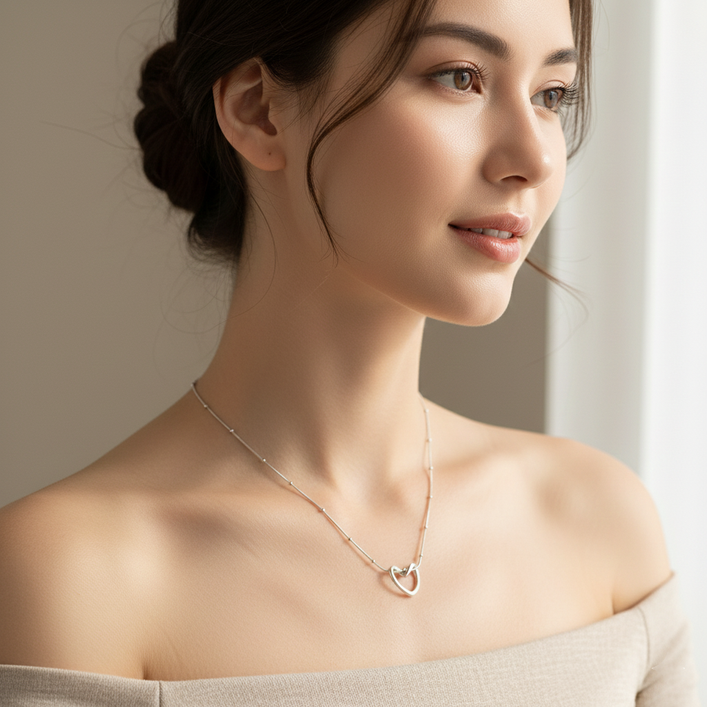 Heart Pendant Necklace for Women - Elegant Love Jewelry