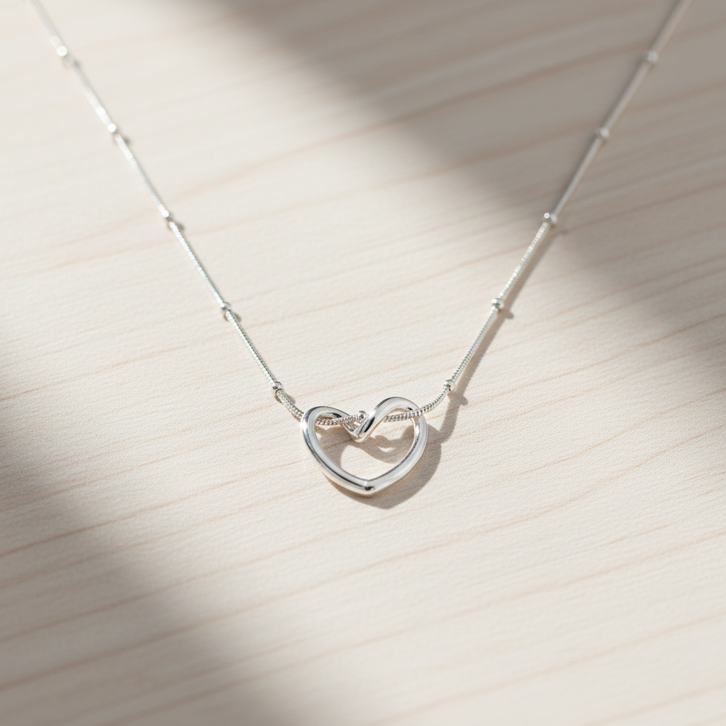 Heart Pendant Necklace for Women - Elegant Love Jewelry