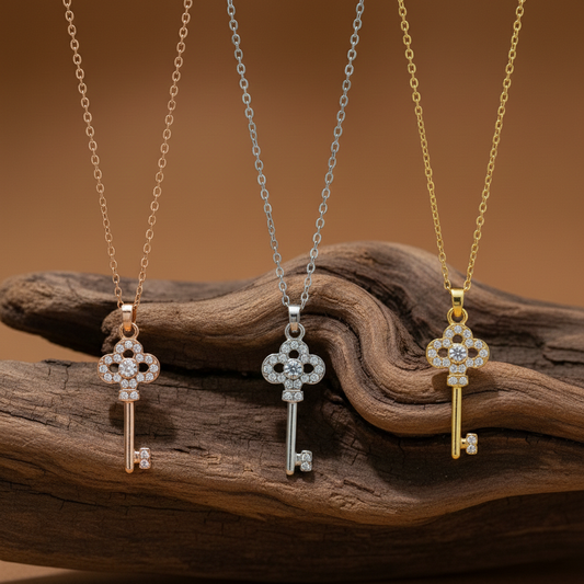 Key Pendant Necklace – Symbol of Love & New Beginnings