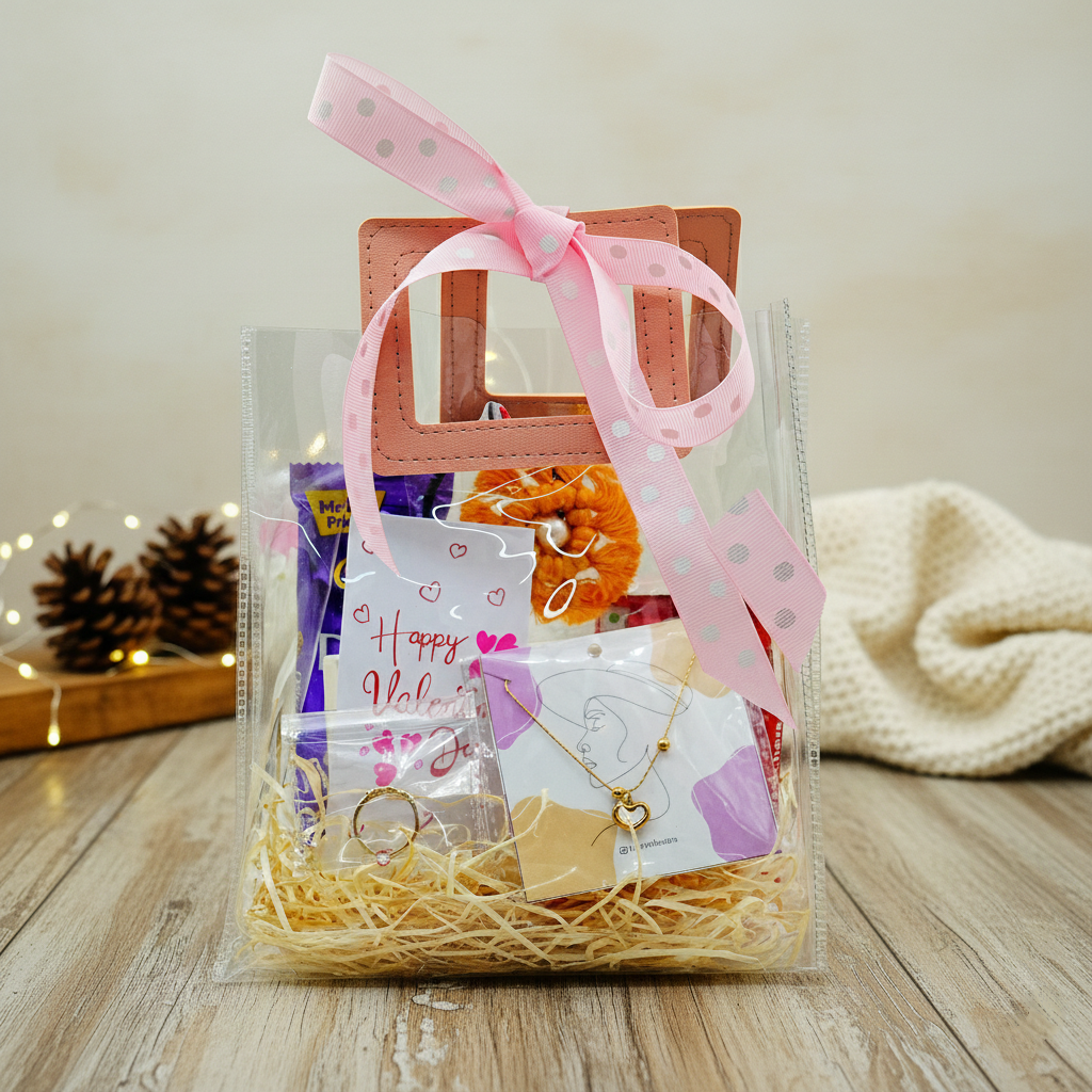 Minimalist Heart Jewelry Gift Hamper